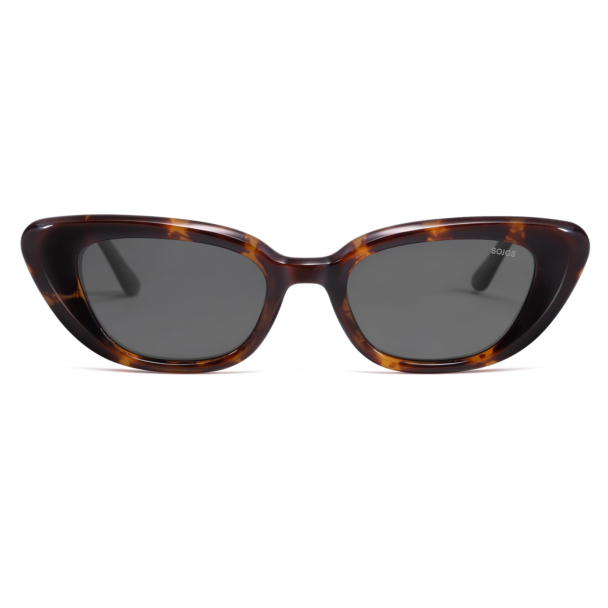 SOJOS Gafas de sol polarizadas de acetato de ojo de gato para mujer ARIA