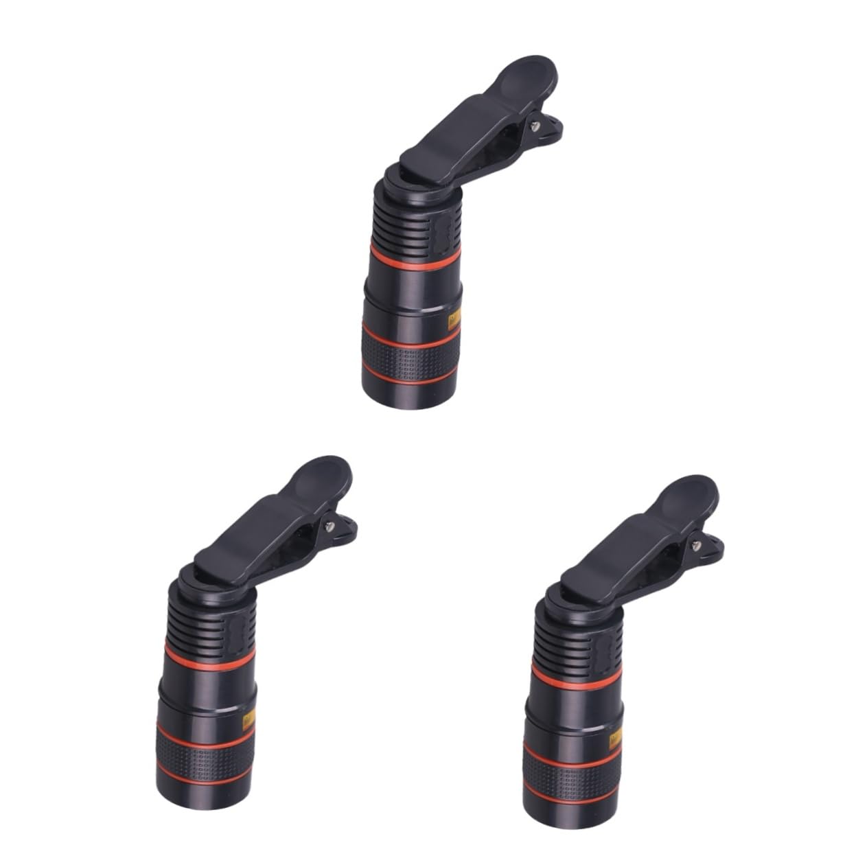 OSALADI 3pcs Smartphone Macro Lens Phone Zoom Macro Lens Cell Phone Lens Cell Phone Monocular Lens Mobile Telescope Phone Magnifying Lens Monoscope Telephoto Lens Spectacle Lenses Mini