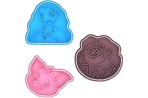 Moana Cookie Cutter & Stamp