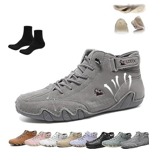 Nevova Shoes for Women, Nevova Shoes for Men, Nevoldeck - Waterproof and Breathable Orthopedic Shoe Outdoor Comfortable Flat Sneakers