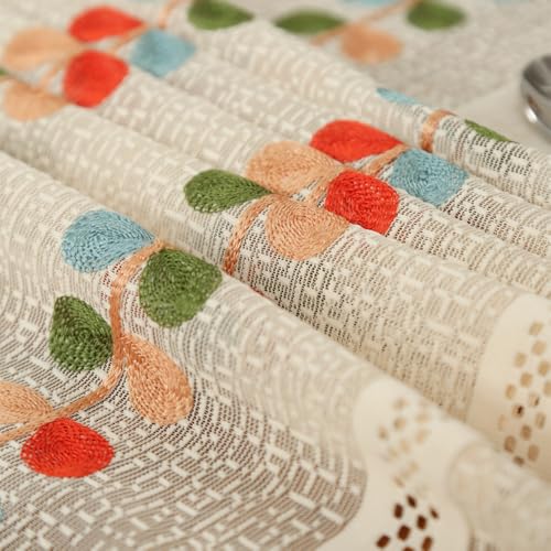 Nappe en lin rectangulaire vintage pour sublimer vos tables de fête - 5