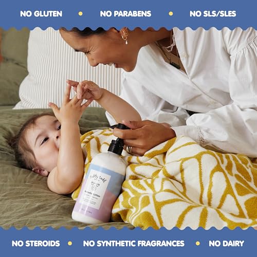 Image of Tubby Todd's Baby Body Wash and Lotion Set - Gentle, Hypoallergenic Skincare for Newborns & Toddlers - 25oz, Fragrance-Free