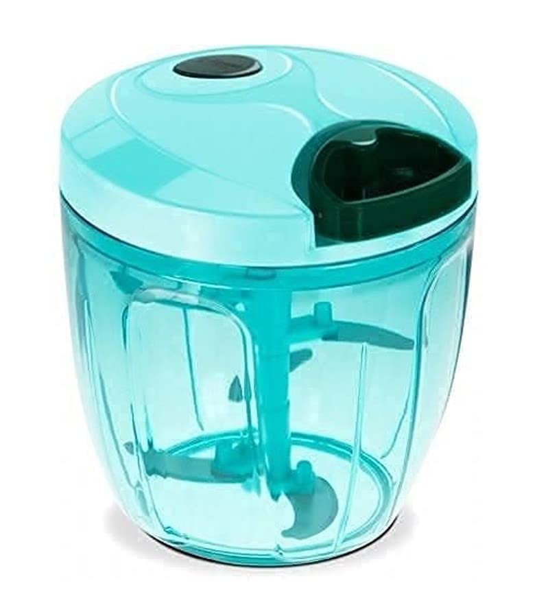 ROXA Plastic 1000 ML Manual Vegetable Chopper with 6 Blades / Pull Chopper / Vegetable Cutter / Dori Chopper / Quick Chopper (1000 ML, Green) (B0BGZRZHDV) Amazon Price History, Amazon Price Tracker