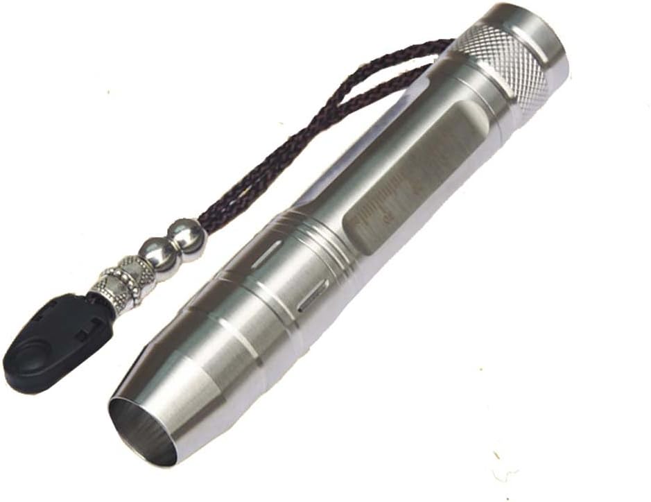 QLEE Uv Lamps Led Flashlight Ultraviolet Lamp R5 Jade Identification Lights Purpl Yellow White 3 in 1 Light Color Jewelry Gemstone Inspection Dog Urine and Stains Detector Lights Measurement Scale