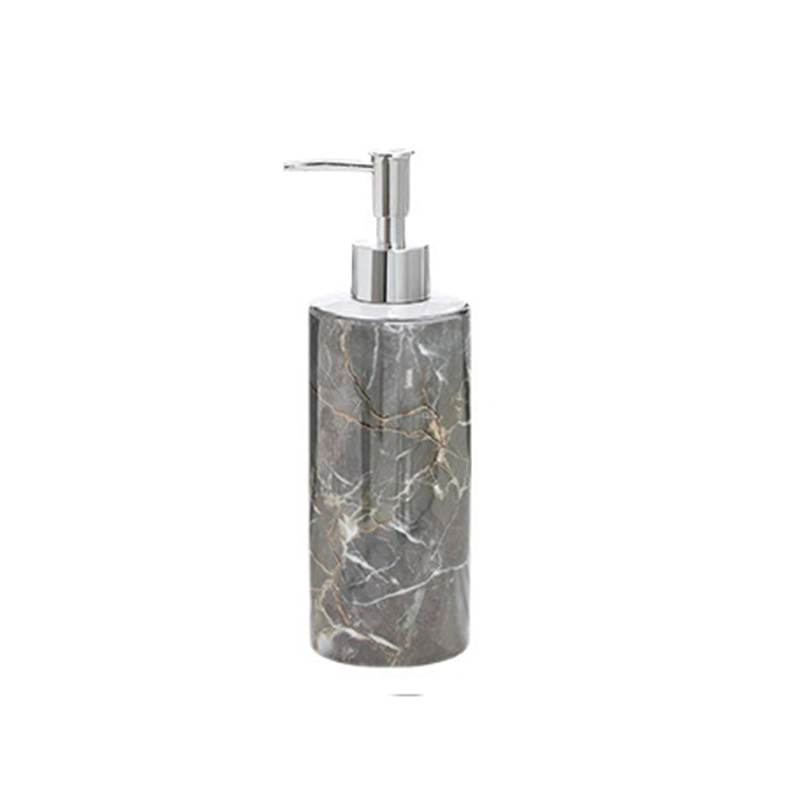 Bathroom 390ml Luxury Ceramic Soap Dispenser For Hotel Shower Gel, Shampoo Lotion Pump Bottle Shampoo