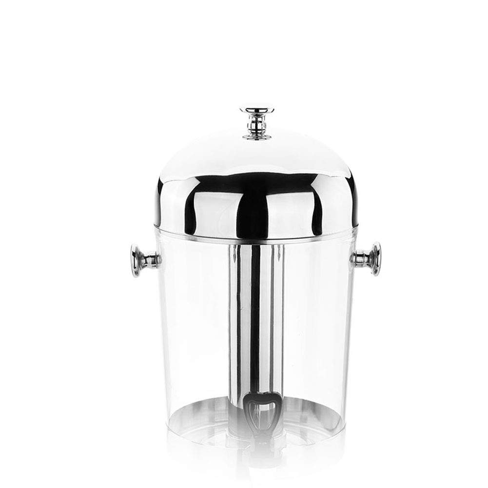 Dispensador de bebidas, dispensador de bebidas resistente para zumos fríos, bebidas comerciales, acero inoxidable, desayuno, bufé, bares, hoteles