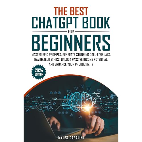 The Best ChatGPT Book for Beginners Audiolibro Por MYLES Capalini arte de portada