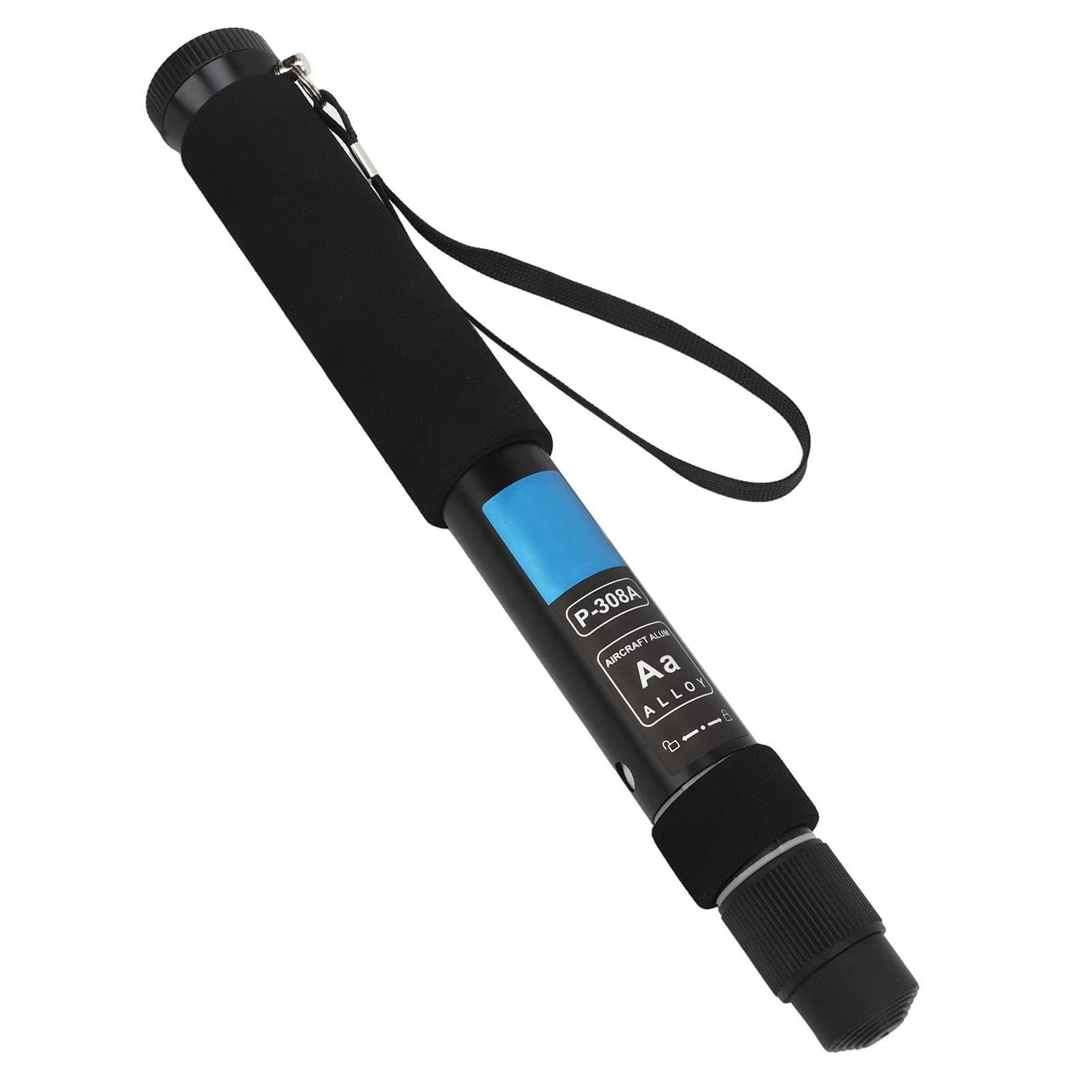 Monopié Retráctil de 63 Pulgadas, Cámara de Aluminio Portátil, monopié Ligero para Fotografía con Bolsa de Transporte, Funda de Esponja, Barra de Extensión para Cámara de Teléfono