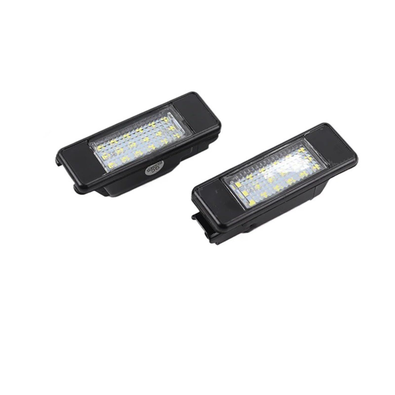 Iluminación De Matrícula Para Peugeot 106 1007 207CC 307 308 3008 508 607 2 Uds 12V LED Luz De Placa Matrícula Lámpara Blanca