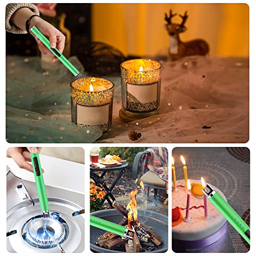 Encendedor Recargable Electrónico Verde SUPRUS miniatura 6