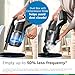 Bosch Unlimited 10 Cordless Stick Vacuum Cleaner - 2 Batteries Included, Up to 140 Min Total, Bendable Tube, Fast Charger, Pet Hair, Hard Floors and Carpets, 7 Accessories, Dark Cream