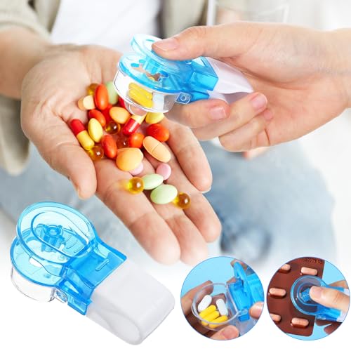 Image of 3PCS Pill Popper for Blister Packs, New Portable Pill Taker Household Gadgets, Blister Pack Opener Remover Pills Extractor Tool Popper Assistance Tool for The Elderly, Disabled and Nurses
