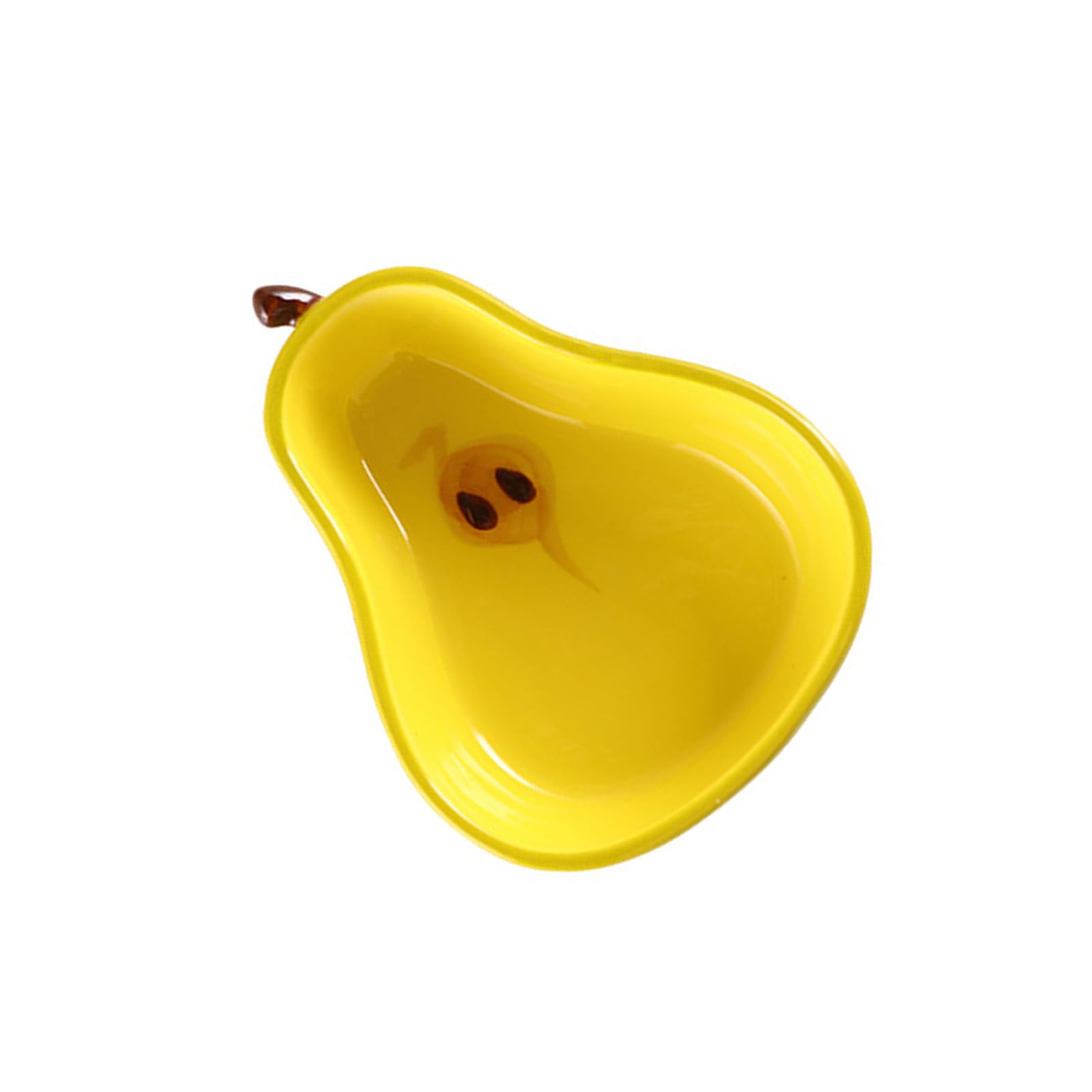Nucelit Artistic Design Ceramic Dipping Bowl with Fruit Shape Suitable for Adding Fun to Meals and Entertaining Guests Home Creative