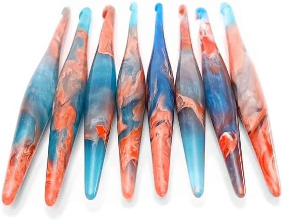 Furls Crochet Hook, Andromeda Streamline Galaxy, Ergonomic Handle Crochet Hooks 7" (Streamline - Andromeda, Q - 15.00MM)