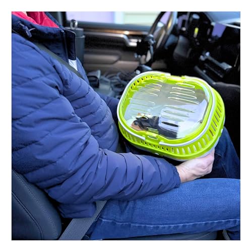 trixie pico transport crate small pet carrier portable travel carrier for small pets hamsters guinea pig lizards