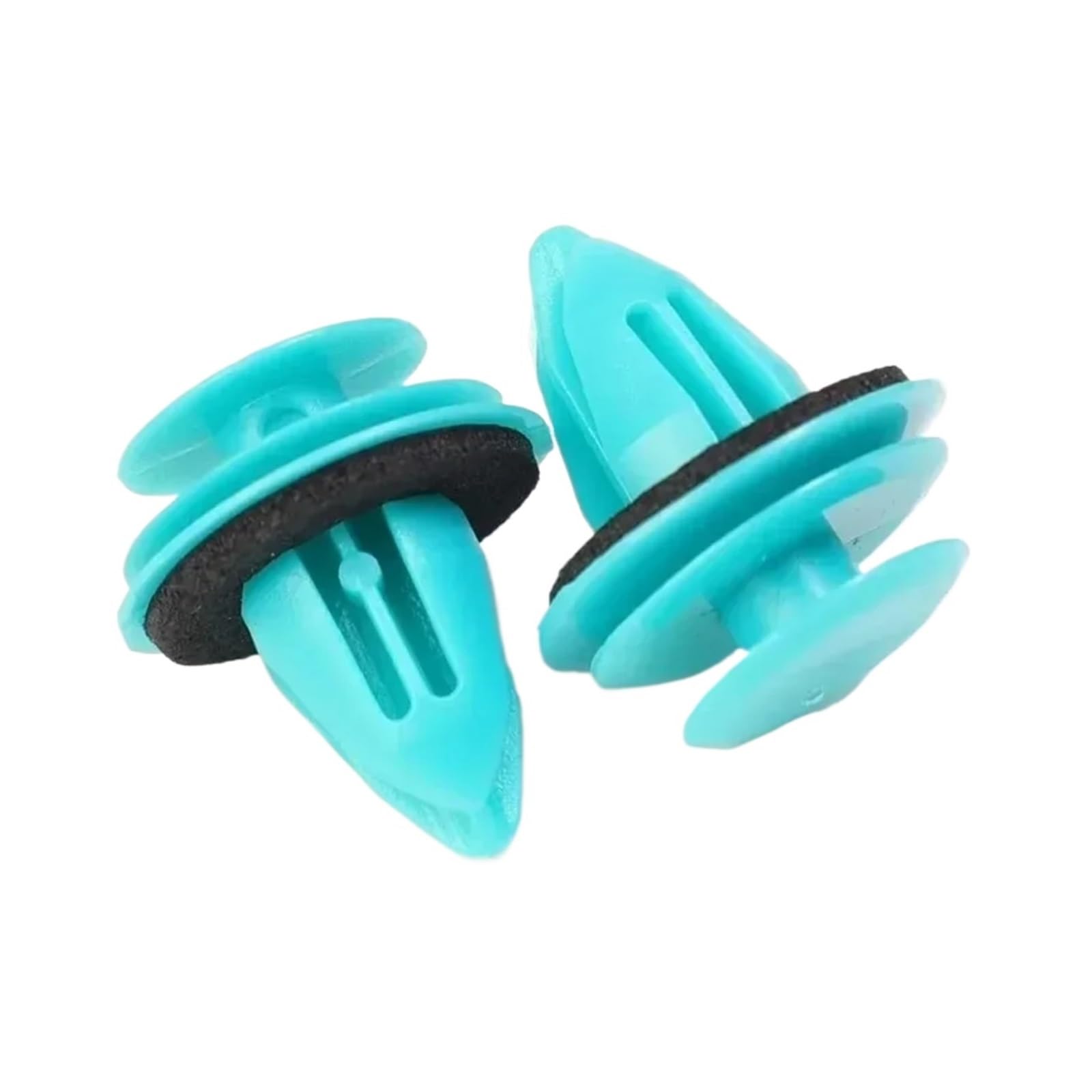 KXFVYNE 100-20PCS Auto Door Panel Clip with Seal Ring Fastener Rivet Bumper Retainer Car Interior Retaining Accessories(100pcs)