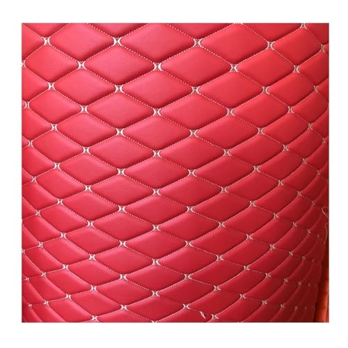 Tête de lit en mousse matelassée vinyle rouge pour tissu d'ameublement 10m