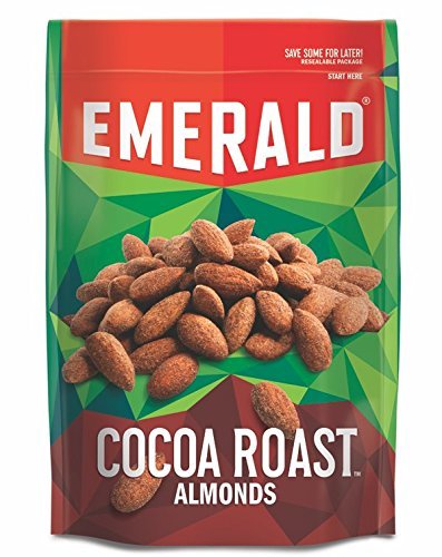 Emerald Nuts 5Oz - 6Oz Resealable Bag (Pack Of 4) (Cocoa Roast Almonds 5Oz) #TOP19