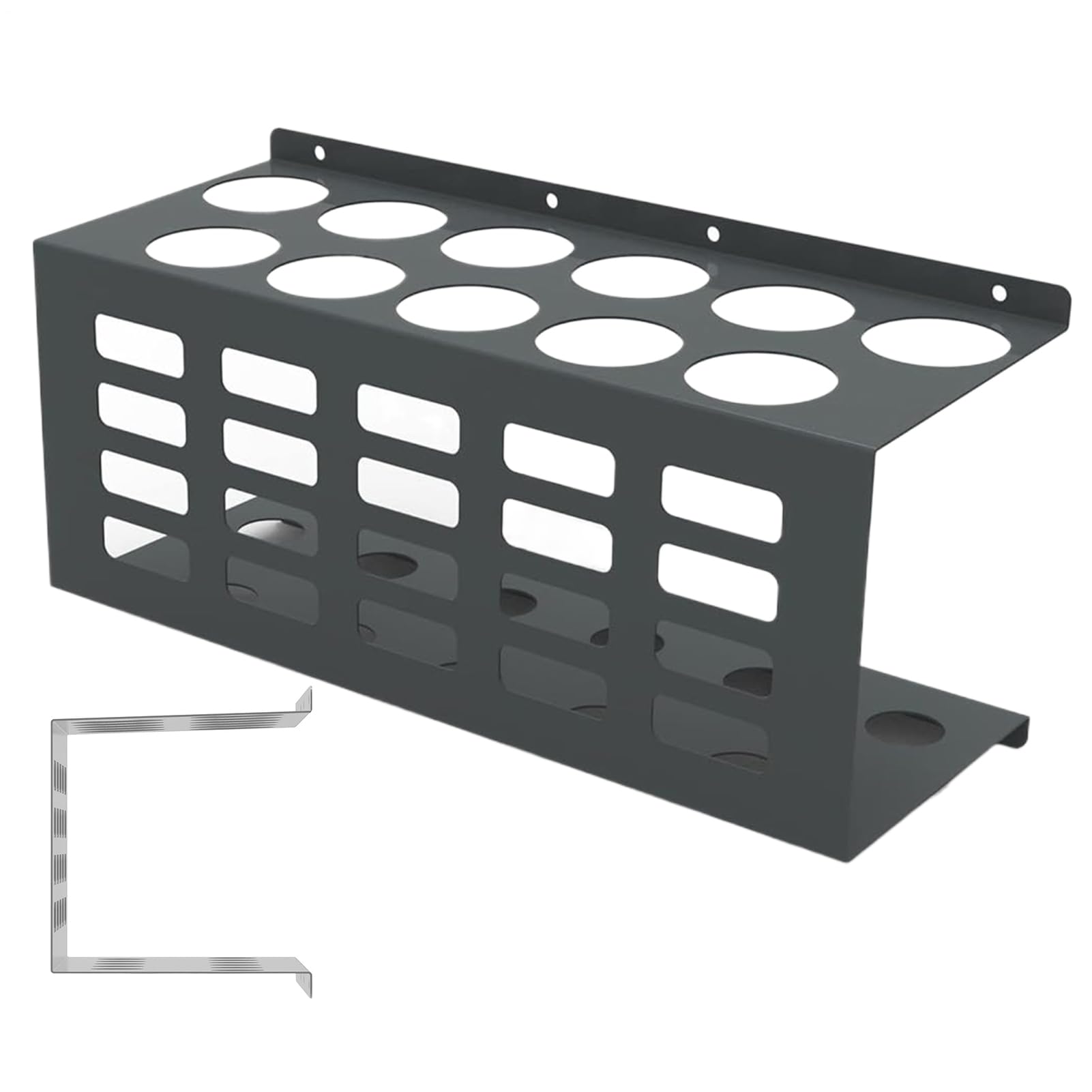 Support De Rangement VEVOR De Filaments Mural 2 Niveaux, Porte-bobines De Filament Sur Roulettes Pour Studio Impression 3d Bureau Atelier Noir 97517697