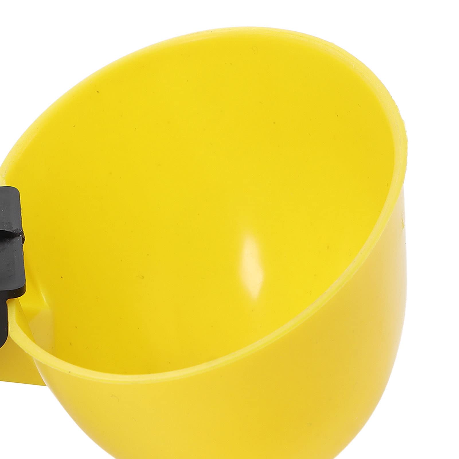BuyWeek Bol à abreuvoir pour oiseaux, 10 pièces, tasses à abreuvoir automatique pour poulet de grande capacité, distributeur d'eau pour cage d'oiseaux pour caille de poulet