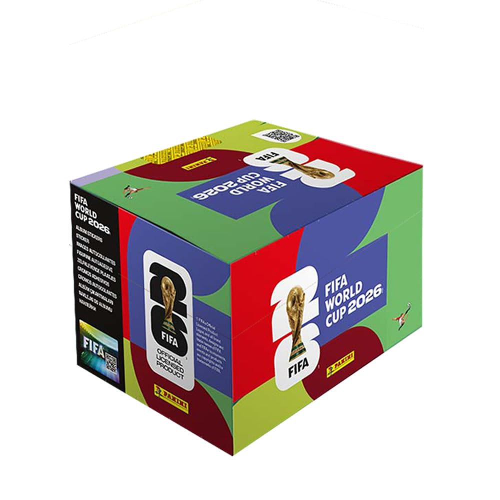 WM 2026 Sticker - 2 Displays (200 Tüten) + Exklusive Collect-it Hüllen (Eigenmarke Bundle)