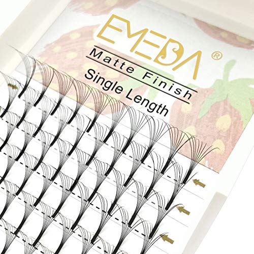 10D Premade Volume Eyelash Extensions 0.07 C D Curl Volume Lash Extensions Long Stem 15mm Pre Made Fanned Lash Fans Russian Eye Lashes (D Curl 15mm 10D 0.07)