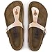 Birkenstock Gizeh NL WB Metallic Copper Unisex Shoes Size 6, Color: Metallic Copper