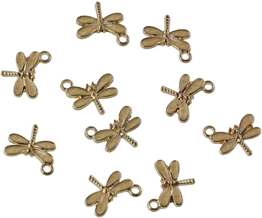 40 Pcs 4 Styles Colorful Dragonfly Charms,3D Animal Charms for Jewelry Making,DIY Crafts Decor - Image 4