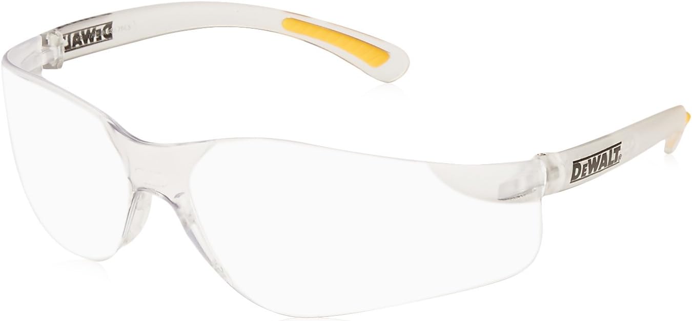 Dewalt DPG52-11 Contractor Pro Safety Glasses Clear Anti-Fog Lens, 1 Pair
