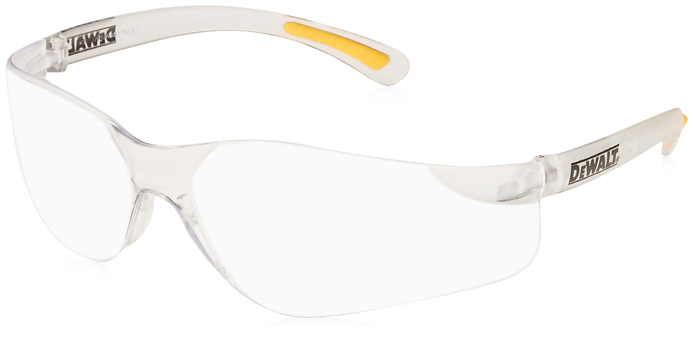 Dewalt DPG52-11 Contractor Pro Safety Glasses Clear Anti-Fog Lens, 1 Pair by DEWALT