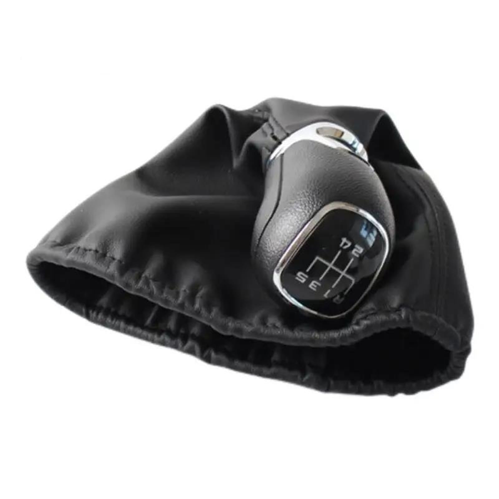 Fhuwaz B0499 Car Gear Knob For Jetta Golf 3 Mk3 Lupo Polo Caddy Vento 1992-1998 Car Hand Speed Head Gear Shift Knob Gaiter Boot Collar(B0499)