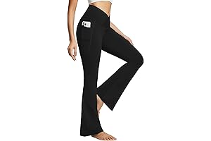 Flaired Leggings: Stylish and Comfortable Yoga Pants That Elevate Your Workout