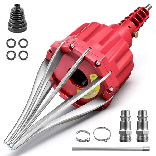 Teodute Automotive Universal Pneumatic CV Joint Boot Installation Tool CV Boot Expander Rod Spreader Installation Removal Tool Kit with 2 Sets of CV Joint Boot Repair Kits for Most Vehicle UTV ATV
