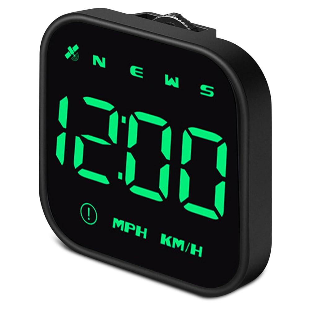 G4S Digital GPS Speedometer, Car HUD Heads Up Display with Digital Speed in MPH KPH, Overspeed Alarm Trip Meter, Driver Fatigue Reminder, Multifunction Speedometer Universal for All Vehicle, Fuel Cars