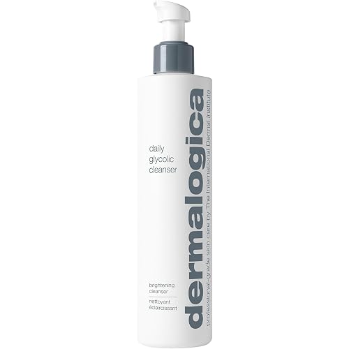 Dermalogica Daily Glycolic Cleanser, Face Wash with Glycolic Acid and AHA, Removes Buildup and Brightens Skin Tone