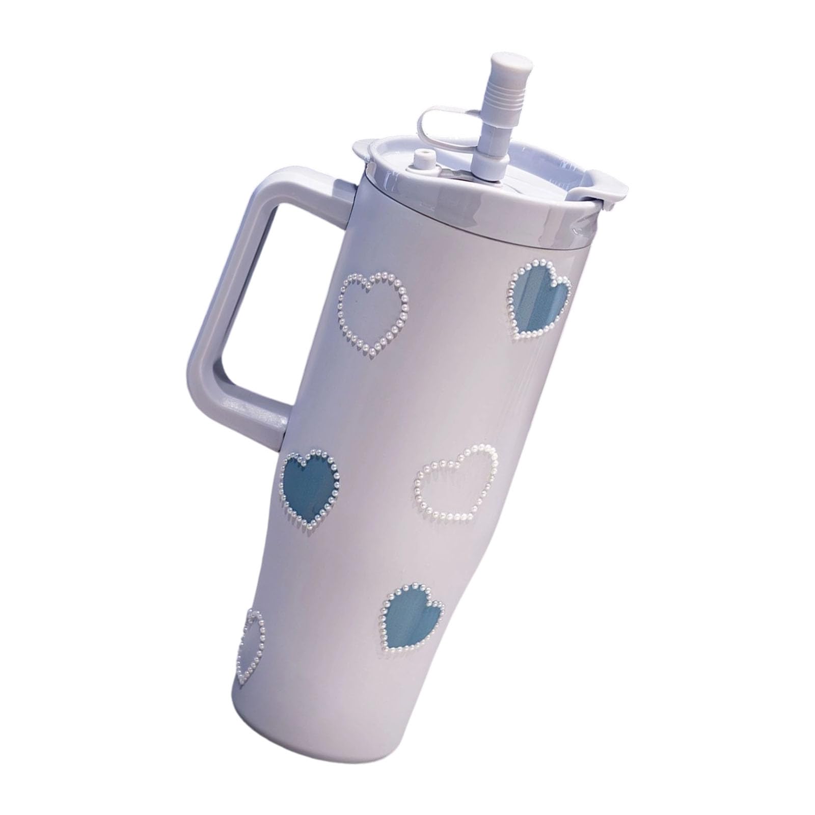 Isolierflasche aus Edelstahl mit 1200 ml Fassungsvermögen und bequemem für den Einsatz Fitnessstudio Mehrfarbiges Isolierglas
