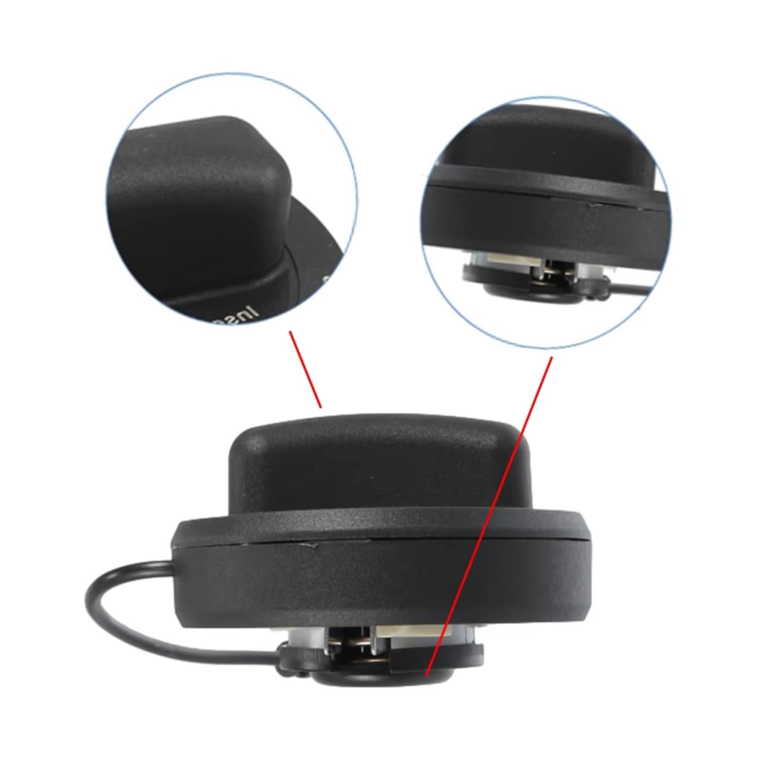 Tappo del Serbatoio Carburante di Ricambio Compatibile con Benz A200 2013-2018 per Benz C180 2014-2016 Tappo del Serbatoio Carburante per Auto Sostituisci 2224700005