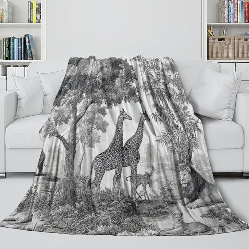 Plaid forest 3D anti-décoloration pour en finir avec les couvertures rêches - 6