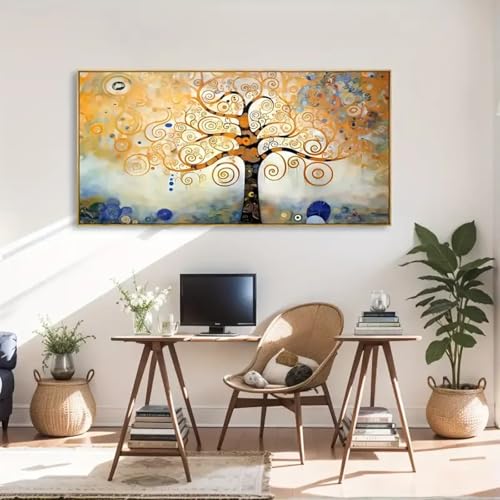 Impressions sur toile arbre de vie pour illuminer un mur sombre - 3