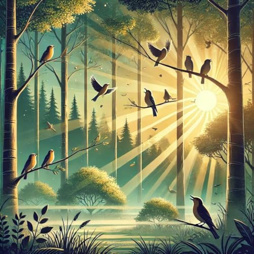 ️ Sonidos Relajantes de Pájaros para una Relajación Profunda Podcast Por arte de portada