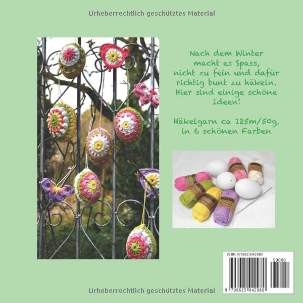 Fröhlich buntes Häkeln für Ostern (German Edition)