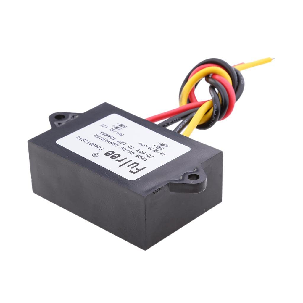 SAZ DEKOR DC DC Step Down Converter Buck Mode 20V-60V to 12V 10A 120W Output Power Adapter-image-30