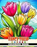 Fancy Tulip Coloring Book: Magnificent Flower Coloring Pages With Incredible Illustrations For Adults, Boys, Girls | Relaxation & Stress Relief