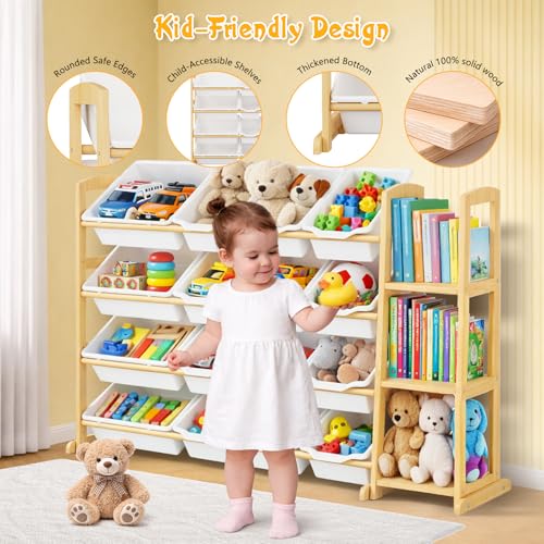 49% Off Kids Toy Storage Organizer with 16 Bins - Image 4