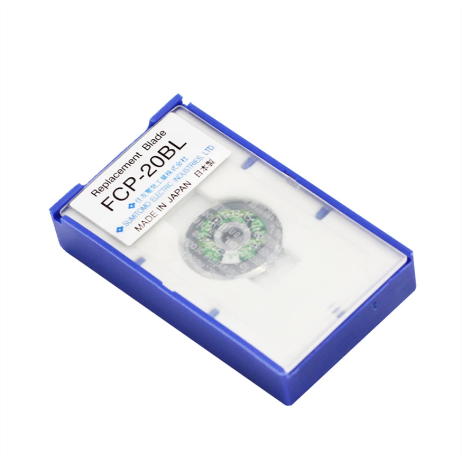Couperet de fibres, FCP-20BL Coupeur à couper lame de fibre de lame de cloison de fibre optique, FCP-20BL Sumitomo FC-6S Lame de coupure(1PCS)