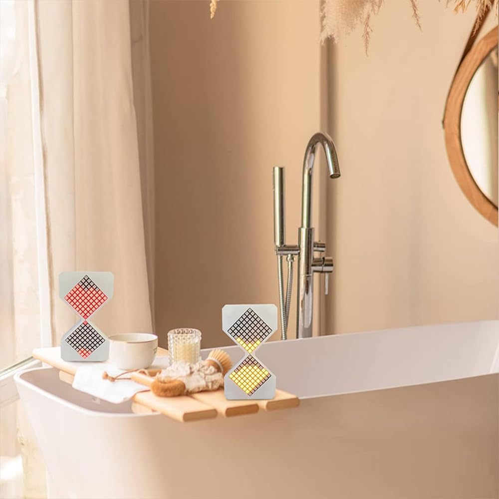 Clessidra multiuso Clessidra Timer Vari telaio e colore sabbia 30 minuti per decorazione, sabbia blu bianca