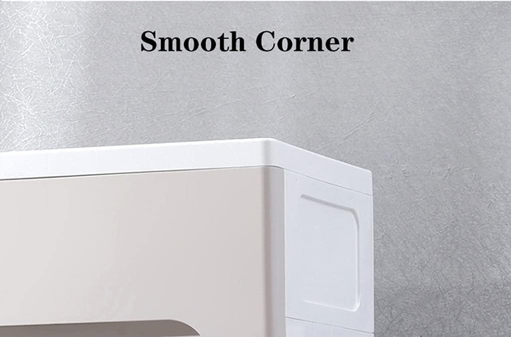 Casier de rangement rose de grande capacité pour armoire d'enfant, tiroirs en plastique multicouches pour salon, chambre à coucher et chambre d'enfant, 6 couches
