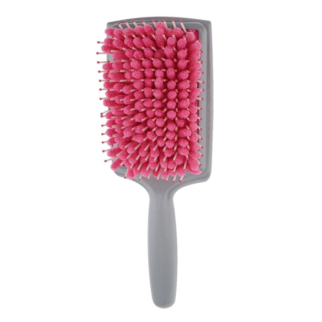 Prachit Microfiber Water Absorbent Hair Dry Detangler Comb Pain-Free Hair Brush Ideal for Thick & Medium to Long Hair Fast Drying Hair Towel Comb Massage Brush