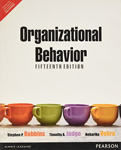 Organizational Behavior 15th By Stephen P. Robb... 9332500339 Book Cover