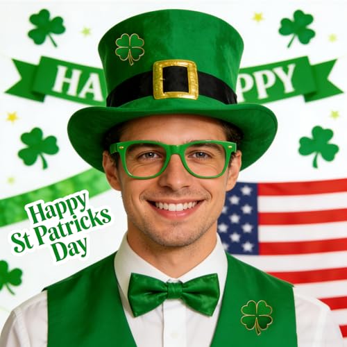 25/50/100/200 pieces small St. Patrick's Day Four-leaf Clover Lapel Pins Brooches Patrick Day Four Leaf Clover Pins for women Irish festivals Souvenir gift Badge bulk - Image 5